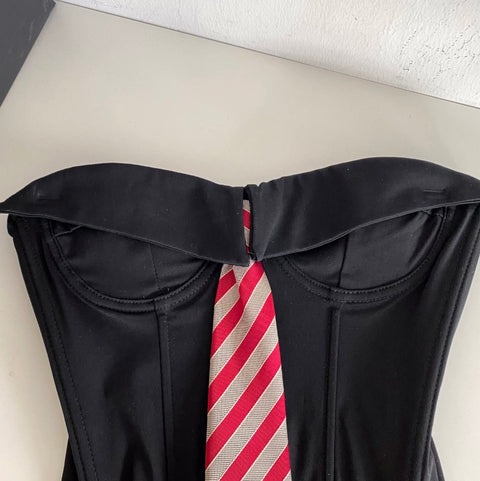 Uniform Style Camisole with Tie