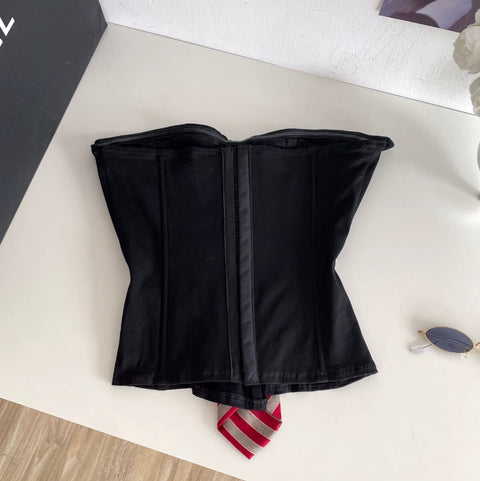 Uniform Style Camisole with Tie