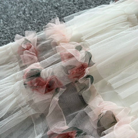 Fairy Layered Mesh Cake Skirt