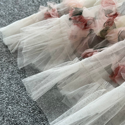 Fairy Layered Mesh Cake Skirt