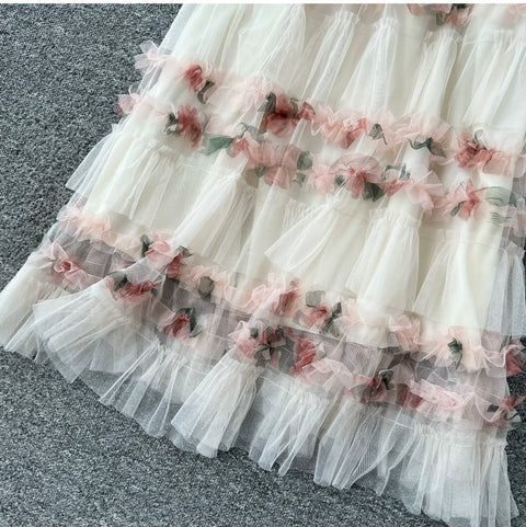 Fairy Layered Mesh Cake Skirt