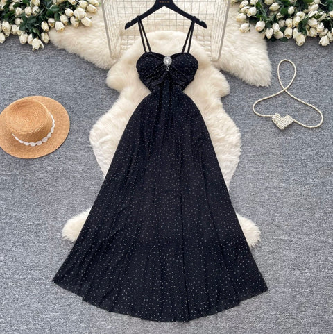 Fairy Mesh Patchwork Slip Dress