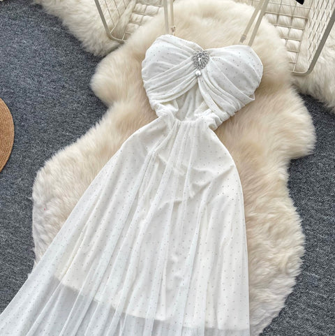 Fairy Mesh Patchwork Slip Dress