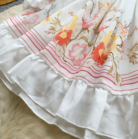 Sweetie Floral Print A-line Dress