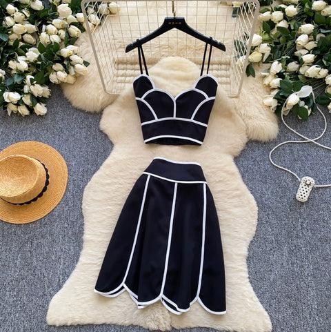 Sweetie Camisole & Skirt 2Pcs