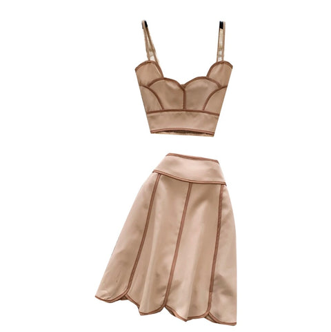 Sweetie Camisole & Skirt 2Pcs