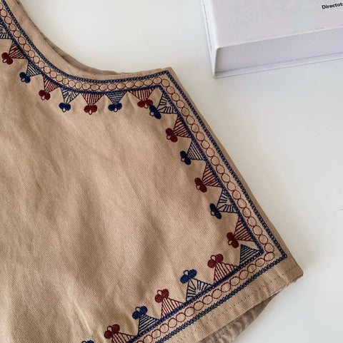 Bohemian Style Embroidered Vest