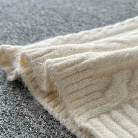 Thermal Hooded Knitted Cardigan