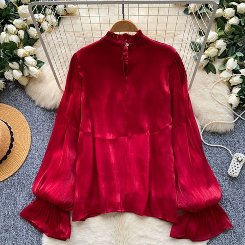 Niche Layered Ruffle Shirt