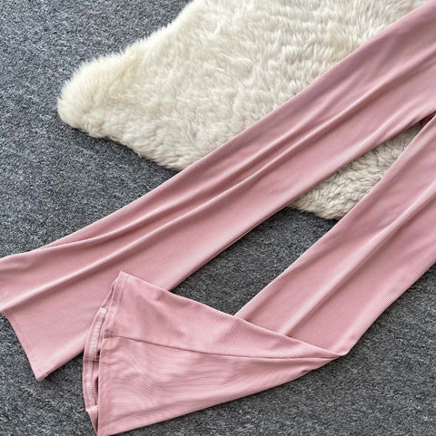 Cardigan & Vest & Trousers Casual 3Pcs