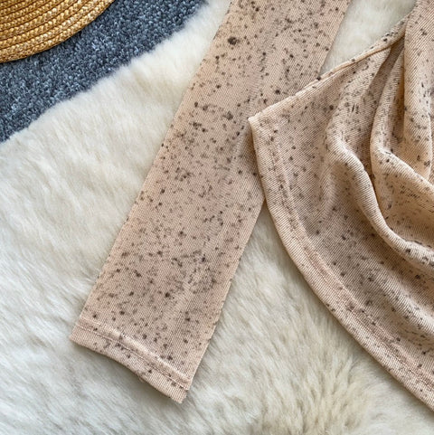 Faux Two-pieces Asymmetric Shirt