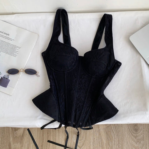 Sexy Lace Fishbone Camisole