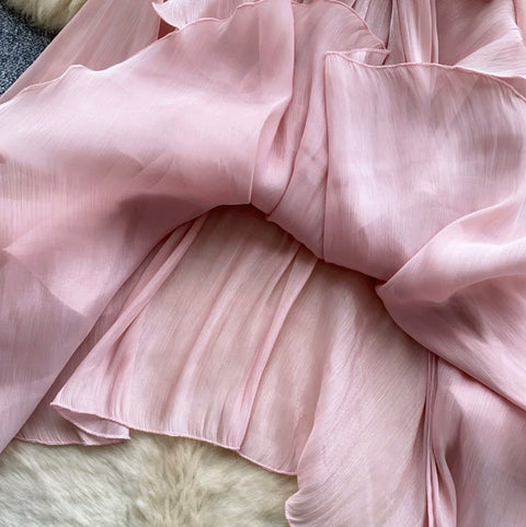 Sweetie Layered Ruffled Chiffon Top