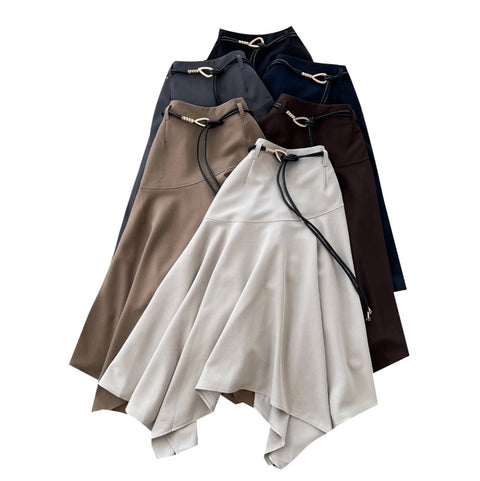 Irregular Design A-line Skirt