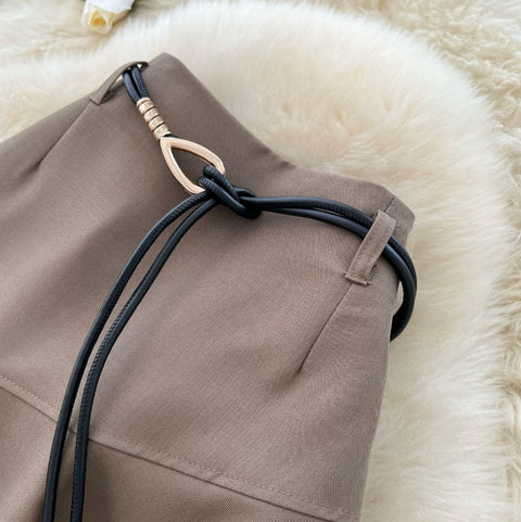 Irregular Design A-line Skirt