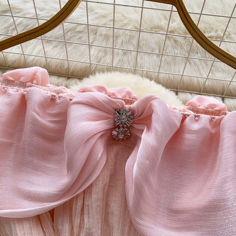 Sweetie Off-shoulder Ruffled Top