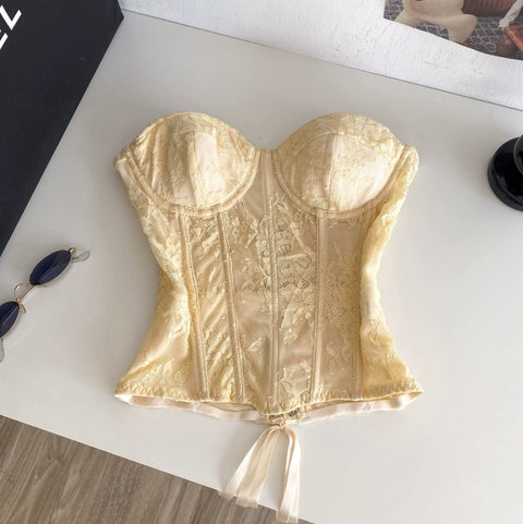 Sexy Lace Patchwork Camisole Top