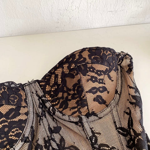Sexy Lace Patchwork Camisole Top