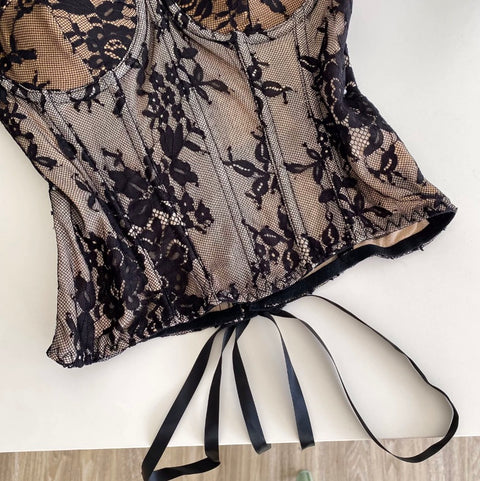 Sexy Lace Patchwork Camisole Top