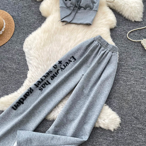 Choker & Tank Top & Trousers Sportswear 2Pcs