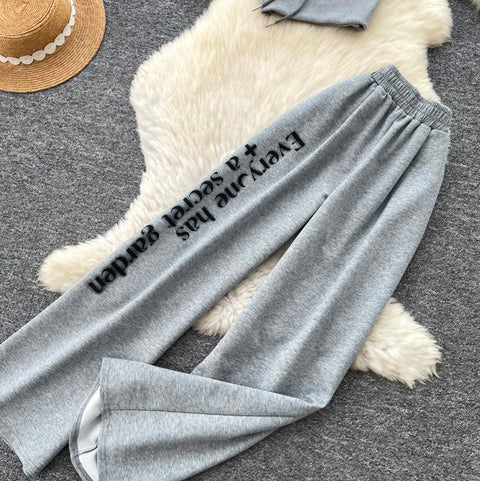 Choker & Tank Top & Trousers Sportswear 2Pcs