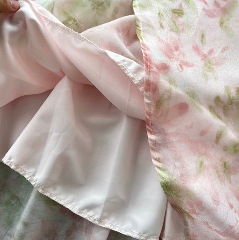 Fairy Faloral Dress with Ribbon