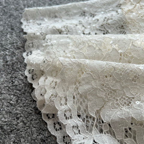 Courtly A-line Lace Shirt Dress