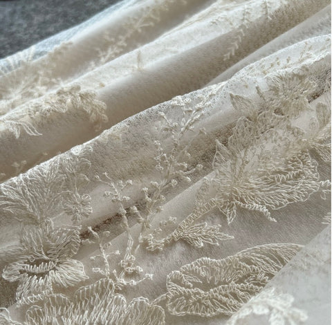 French Style Apricot Lace Dress