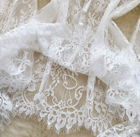 Delicate Hollowed Lace Shirt