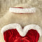 Christmas Costume Furry Patchwork Dress