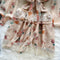 Ruffle Lace Patchwork Floral Dress