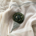 Vintage Camellia Backless Slip Dress
