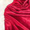 Irregular Design Wine Red Velvet Dress