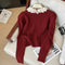 Ruffled Lace Trim Delicate Knitted Cardigan