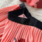 T-shirt&Pleated Skirt Tie-dye 2Pcs Set