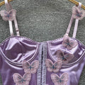 3-dimensional Butterfly Short Camisole