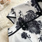 Ethnic Floral Printed Hip-wrapping Cheongsam