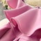 Delicate Ruffled Short Pink Dress