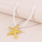 Niche Starfish Pendant Necklace&Earrings