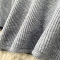 Loose-fit Cardigan&Slip Dress Knitted 2Pcs