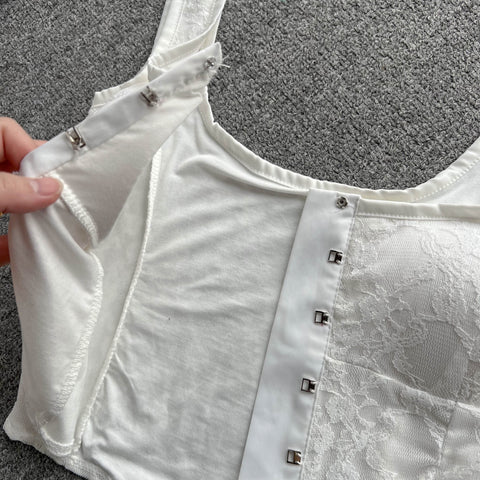 Premium Lace Embroidery Camisole