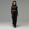 Midriff-baring Knitwear&Trousers 2Pcs