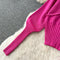 Simple Design Hoodie&Trousers Knitted 2Pcs