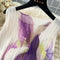 Fairy Sleeveless Pleated Floral Dress