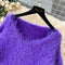 Soft Sweater&Fishtail Skirt 2Pcs Set