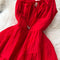 Sweetie Bow-tie Elastic Slip Dress