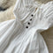 Mori Backless White Sheath Dress