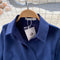 Lapel Shirt&Slacks Denim 2Pcs Set
