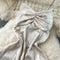Premium Patchwork Lace-up Slip Dress