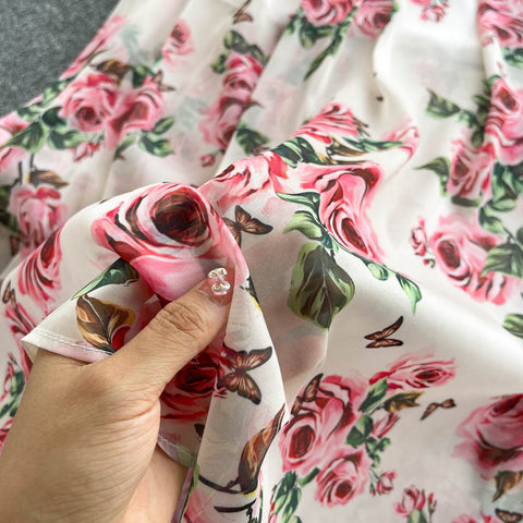 Mori Rose Printed Maxi Dress
